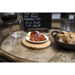 Staub 16 Cm Round Beech Trivet Magnetic Brown -Staub 000013482