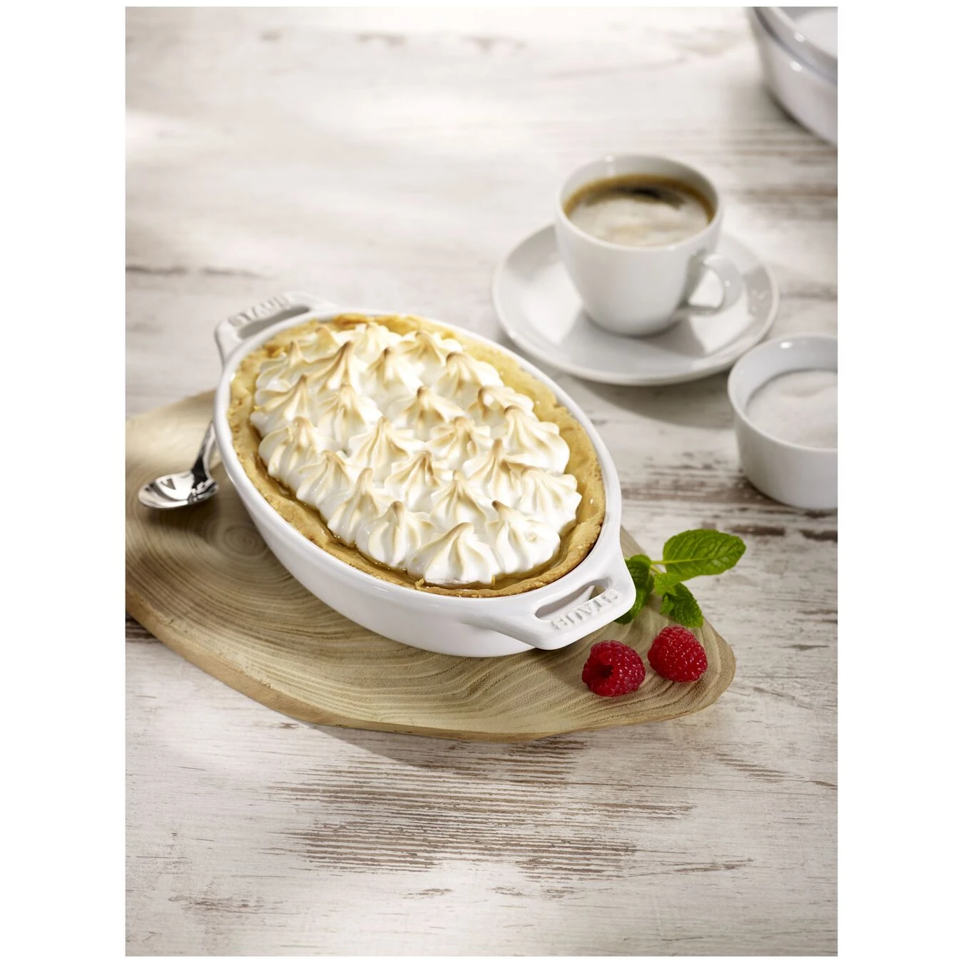 Staub 17 Cm Oval Ceramic Oven Dish Pure-white 6 Staub 17 Cm Oval Ceramic Oven Dish Pure-white - Image 4