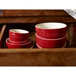 Staub 14 Cm Round Ceramic Bowl Cherry -Staub 000017329