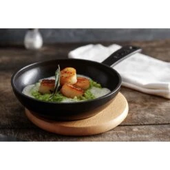 Staub 16 Cm Cast Iron Frying Pan Black -Staub 000018111