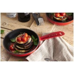 Staub 16 Cm Cast Iron Frying Pan Cherry -Staub 000018115