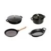 Staub Cast Iron Cookware Set 1 Staub Cast Iron Cookware Set -Staub 00033 SET UK