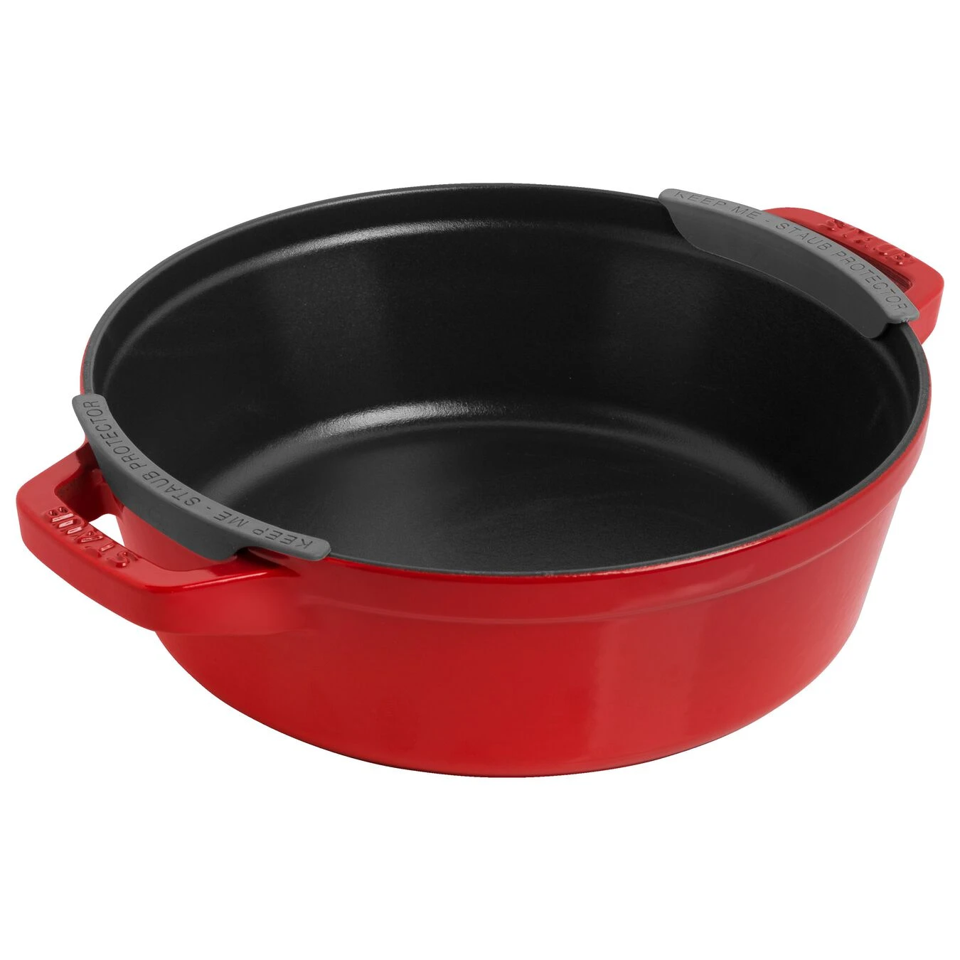 Staub 3-pcs Cast Iron Pot Set Cherry 5 Staub 3-pcs Cast Iron Pot Set Cherry - Image 3