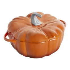Staub 24 Cm Pumpkin Cast Iron Cocotte Cinnamon