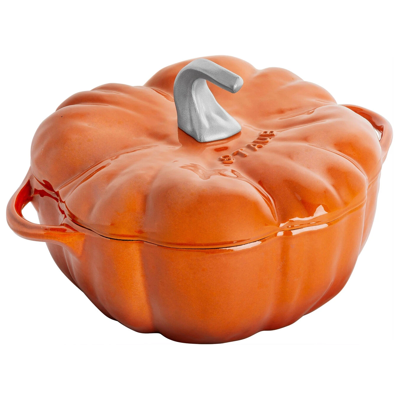 Staub 24 Cm Pumpkin Cast Iron Cocotte Cinnamon 6 Staub 24 Cm Pumpkin Cast Iron Cocotte Cinnamon - Image 4
