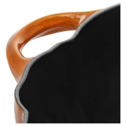 Staub 24 Cm Pumpkin Cast Iron Cocotte Cinnamon 10 Staub 24 Cm Pumpkin Cast Iron Cocotte Cinnamon -Staub 1024000 2