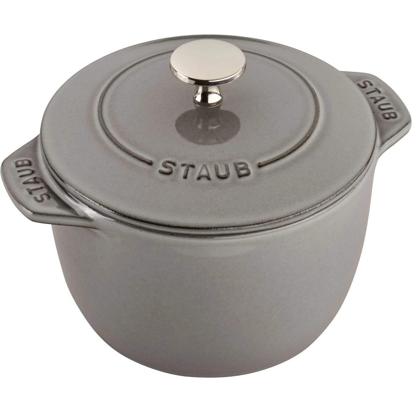 Staub 16 Cm Round Cast Iron Rice Cocotte Graphite-grey 7 Staub 16 Cm Round Cast Iron Rice Cocotte Graphite-grey - Image 5