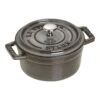Staub 10 Cm Round Cast Iron Mini Cocotte Graphite-grey -Staub 40500 106 0 1