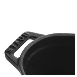 Staub 11 Cm Oval Cast Iron Mini Cocotte Black -Staub 40500 111 0 4