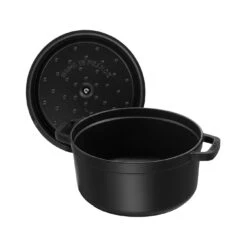 Staub 14 Cm Round Cast Iron Cocotte Black -Staub 40500 241 0 6