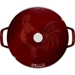 Staub 24 Cm Round Cast Iron French Oven Grenadine-red -Staub 40501 015 0 2
