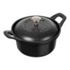 Staub 12 Cm Round Cast Iron La Coquette Black