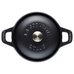 Staub 12 Cm Round Cast Iron La Coquette Black -Staub 40501 020 0 3