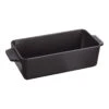 Staub 23 X 12 Cm Rectangular Cast Iron Loaf Pan Black -Staub 40501 046 0 1 1