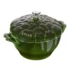 Staub 22 Cm Artichoke Cast Iron Cocotte Basil-green -Staub 40501 094 0 1