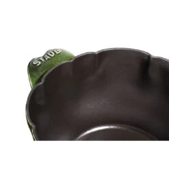 Staub 22 Cm Artichoke Cast Iron Cocotte Basil-green -Staub 40501 094 0 4