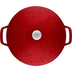 Staub 24 Cm Round Cast Iron French Oven Cherry -Staub 40501 469 0 2