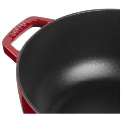 Staub 24 Cm Round Cast Iron French Oven Cherry -Staub 40501 469 0 3