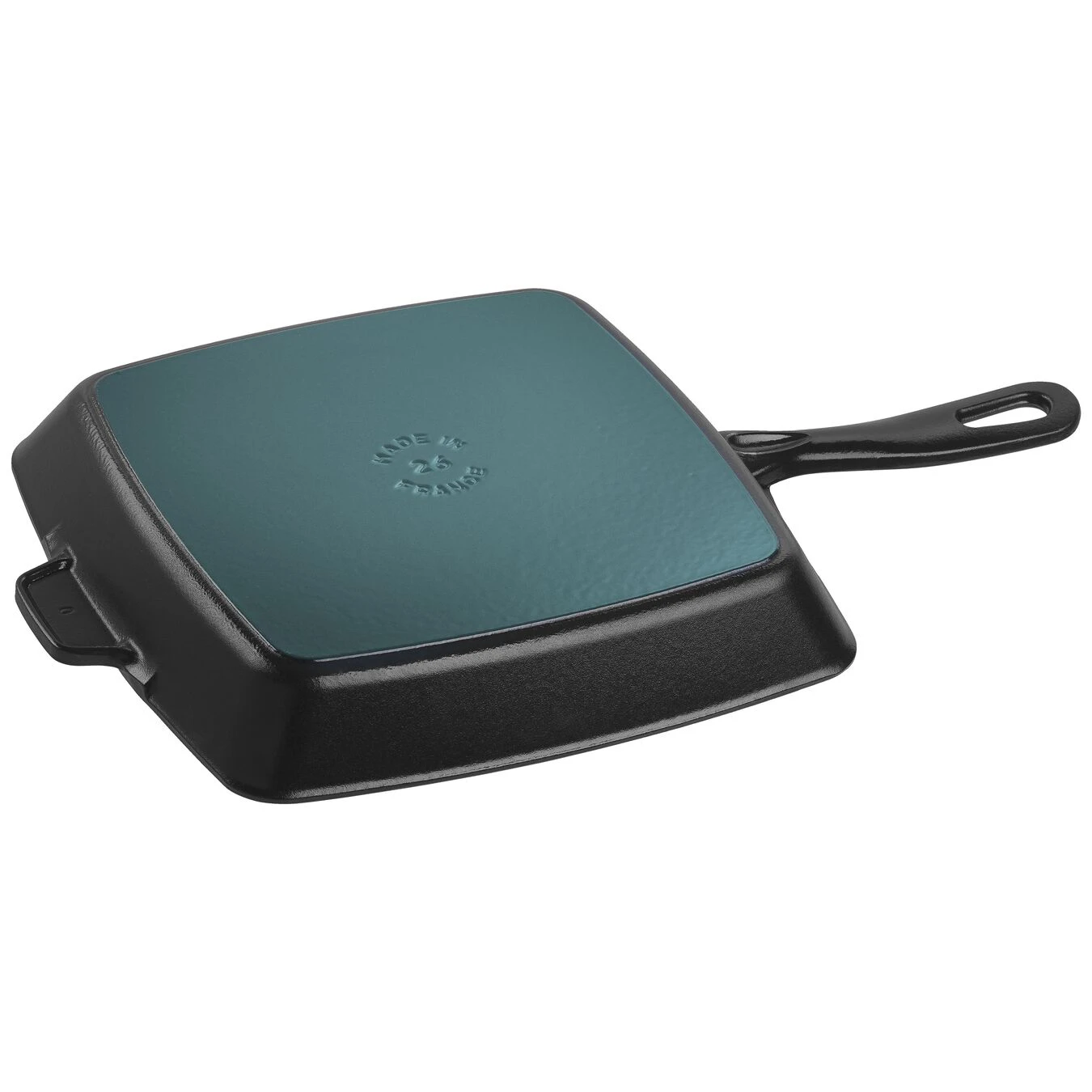 Staub 26 X 26 Cm Square Cast Iron American Grill Black 4 Staub 26 X 26 Cm Square Cast Iron American Grill Black - Image 2