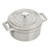 Staub 10 Cm Round Cast Iron Mini Cocotte White Truffle -Staub 40501408