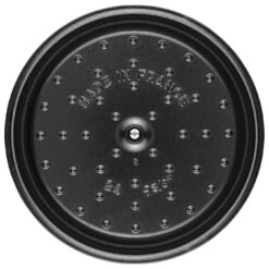 Staub 18 Cm Round Cast Iron Cocotte White Truffle -Staub 40501409 5