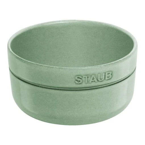 Staub 12 Cm Round Ceramic Bowl Sage 4 Staub 12 Cm Round Ceramic Bowl Sage -Staub 40508 185 2