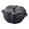 Staub 15 Cm Pumpkin Ceramic Cocotte Black