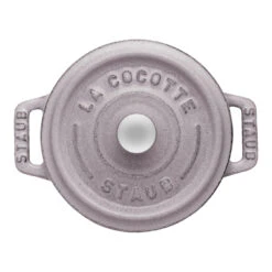 Staub 10 Cm Round Cast Iron Mini Cocotte Cherry Blossom -Staub 40508 872 0 000000642