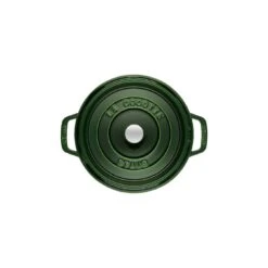 Staub 24 Cm Round Cast Iron Cocotte Basil-green -Staub 40509 356 0 3