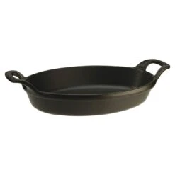 Staub 32 Cm Oval Cast Iron Oven Dish Black -Staub 40509 391 0 4