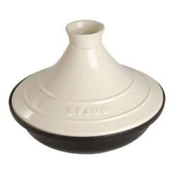 Staub 28 Cm Cast Iron Tajine Cream