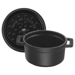 Staub 12 Cm Round Cast Iron Cocotte Black -Staub 40509 471 0 000000882