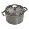 Staub 14 Cm Round Cast Iron Cocotte Graphite-grey -Staub 40509 475 0 1