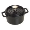 Staub 14 Cm Round Cast Iron Cocotte Black -Staub 40509 476 0 1