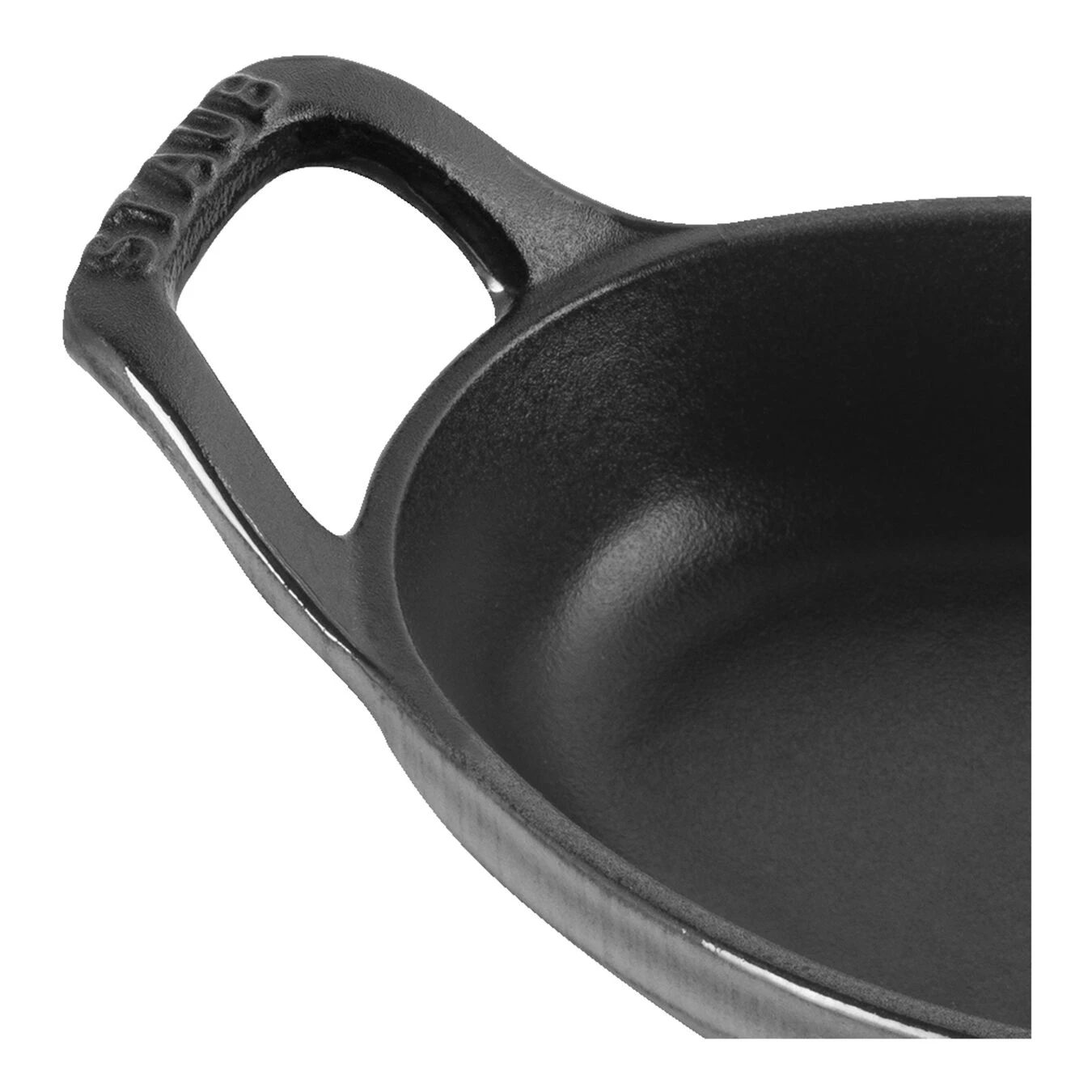 Staub 15 Cm Oval Cast Iron Oven Dish Graphite-grey 4 Staub 15 Cm Oval Cast Iron Oven Dish Graphite-grey - Image 2