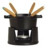 Staub 10 Cm Fondue Set Black 1 Staub 10 Cm Fondue Set Black -Staub 40509 587 0 1