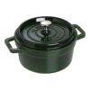 Staub 22 Cm Round Cast Iron Cocotte Basil-green