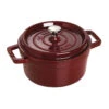Staub 22 Cm Round Cast Iron Cocotte Grenadine-red -Staub 40509 645 0 1