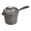 Staub 14 Cm Cast Iron Saucepan Graphite-grey 1 Staub 14 Cm Cast Iron Saucepan Graphite-grey -Staub 40509 706 0 1