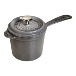 Staub 14 Cm Cast Iron Saucepan Graphite-grey