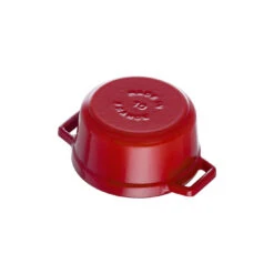 Staub 10 Cm Round Cast Iron Mini Cocotte Cherry -Staub 40509 799 0 4