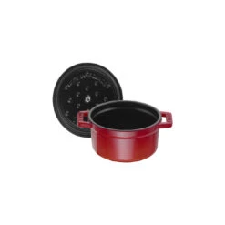 Staub 10 Cm Round Cast Iron Mini Cocotte Cherry -Staub 40509 799 0 5