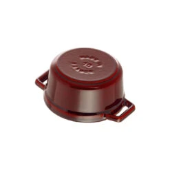 Staub 10 Cm Round Cast Iron Mini Cocotte Grenadine-red -Staub 40509 805 0 4