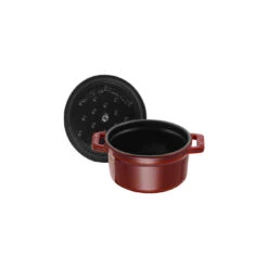 Staub 10 Cm Round Cast Iron Mini Cocotte Grenadine-red -Staub 40509 805 0 5