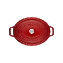 Staub 27 Cm Oval Cast Iron Cocotte Cherry -Staub 40509 830 0 2