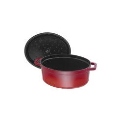 Staub 27 Cm Oval Cast Iron Cocotte Cherry -Staub 40509 830 0 5 1