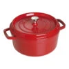 Staub 24 Cm Round Cast Iron Cocotte Cherry -Staub 40509 835 0 1