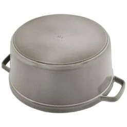 Staub 30 Cm Round Cast Iron Cocotte Graphite-grey -Staub 40509 862 0 000000885