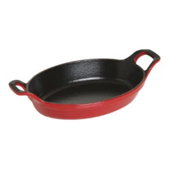 Staub 21 Cm Oval Cast Iron Oven Dish Cherry