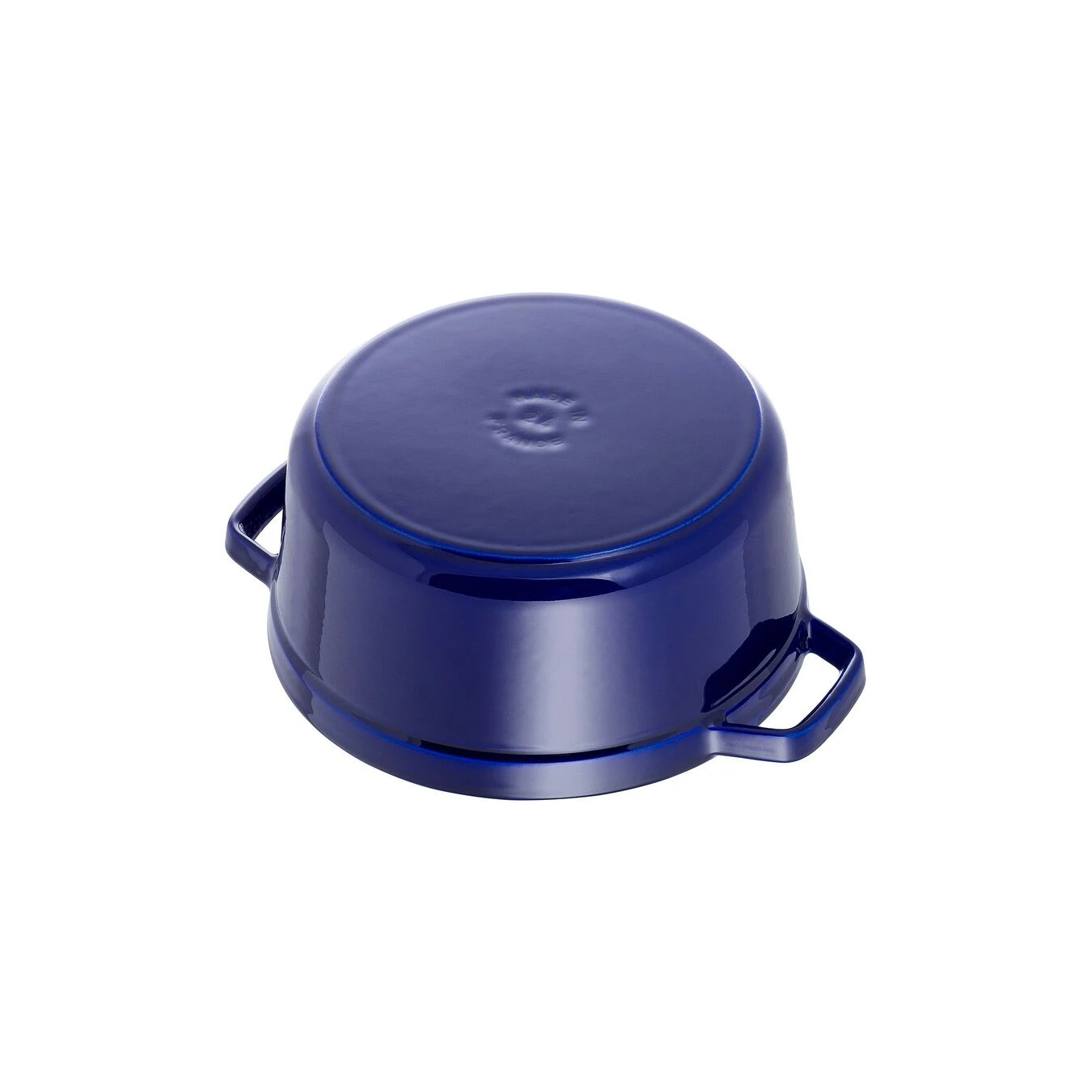 Staub 30 Cm Round Cast Iron Cocotte Dark-blue 4 Staub 30 Cm Round Cast Iron Cocotte Dark-blue - Image 2
